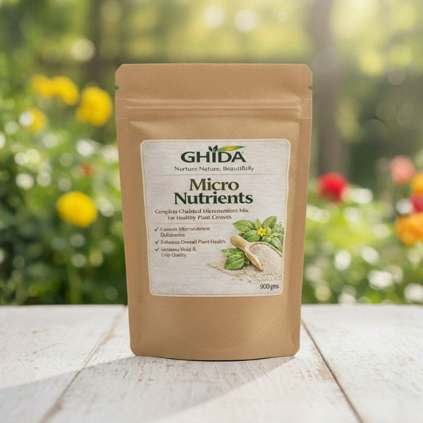 Micronutrient Mix for Plants & Home Garden - EDTA Chelated Formula - Suitable for All Indoor & Outdoor Plants - 100% Water Soluble