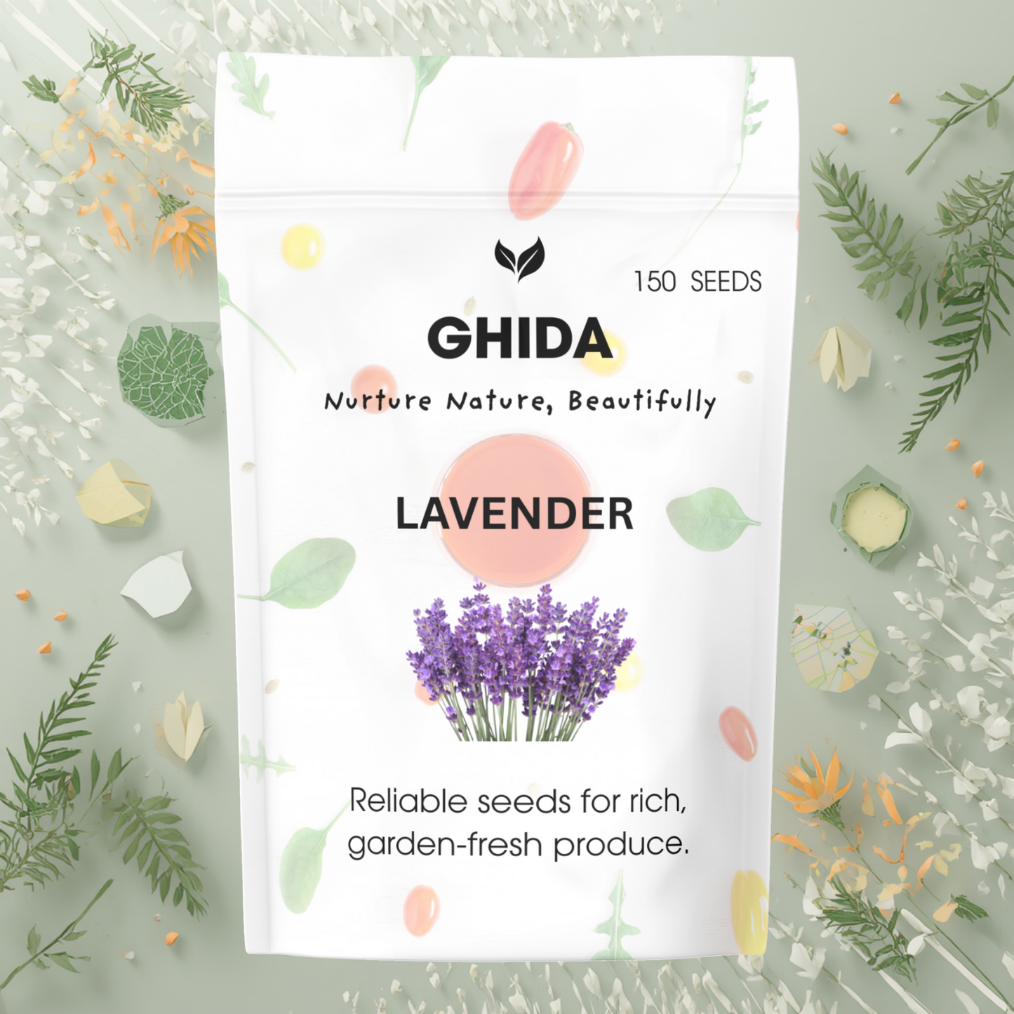 GHIDA LAVENDER (150 SEEDS) FOR HOME GARDENING