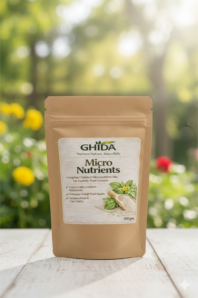 Micronutrient Mix for Plants & Home Garden - EDTA Chelated Formula - Suitable for All Indoor & Outdoor Plants - 100% Water Soluble