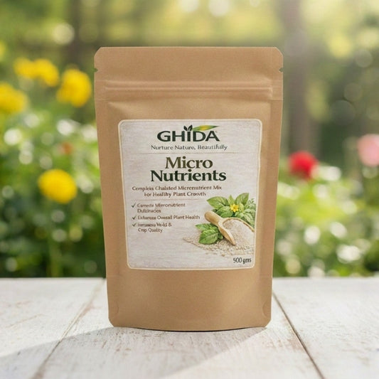 Micronutrient Mix for Plants & Home Garden - EDTA Chelated Formula - Suitable for All Indoor & Outdoor Plants - 100% Water Soluble