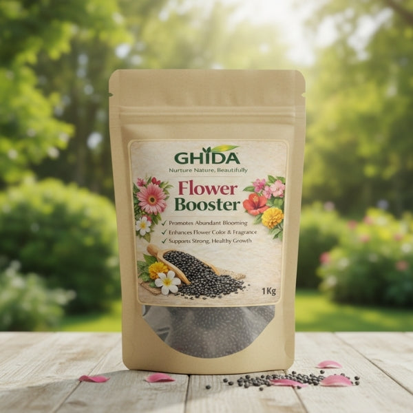 Flower Booster for Flowering Plants | Essential Organic Growth Fertiliser for All Flower Plants, Powder