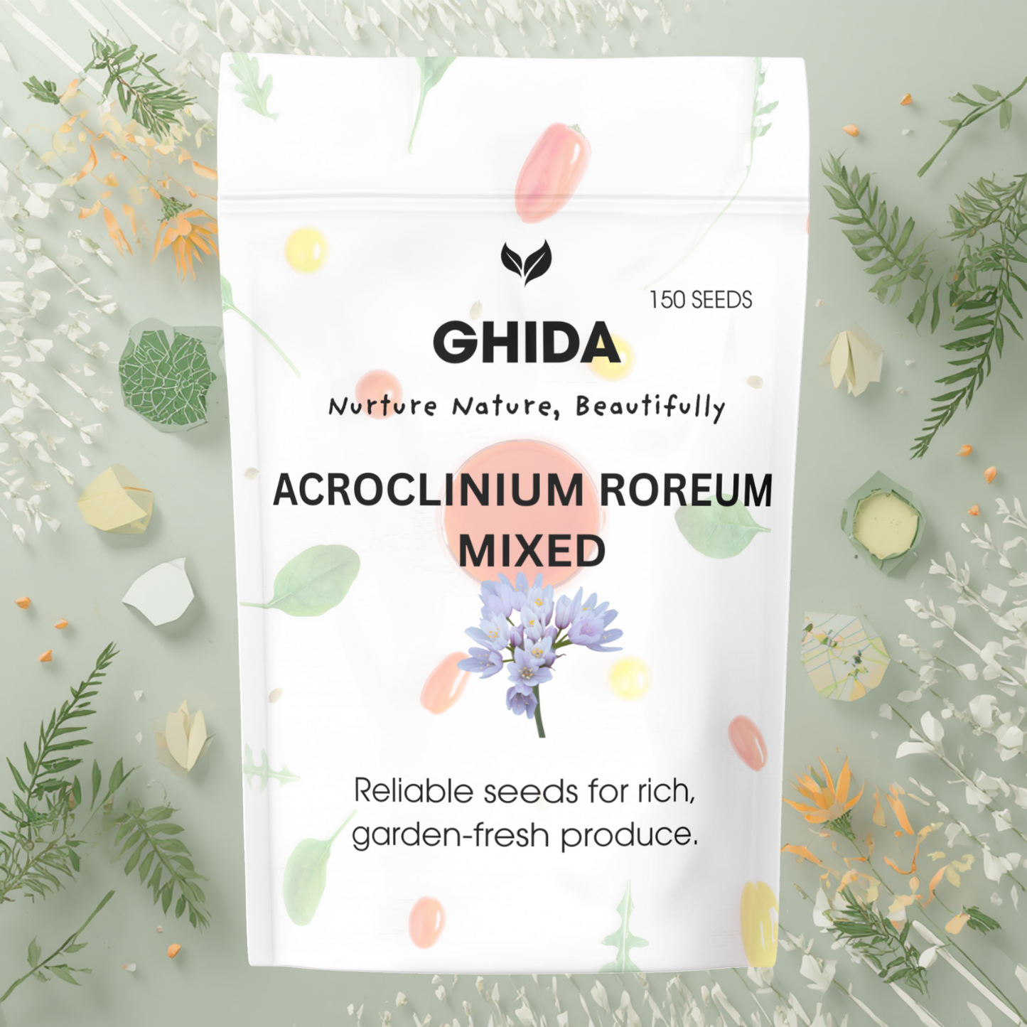 Acroclinium Roreum Mixed (150 seeds) For Home Gardening