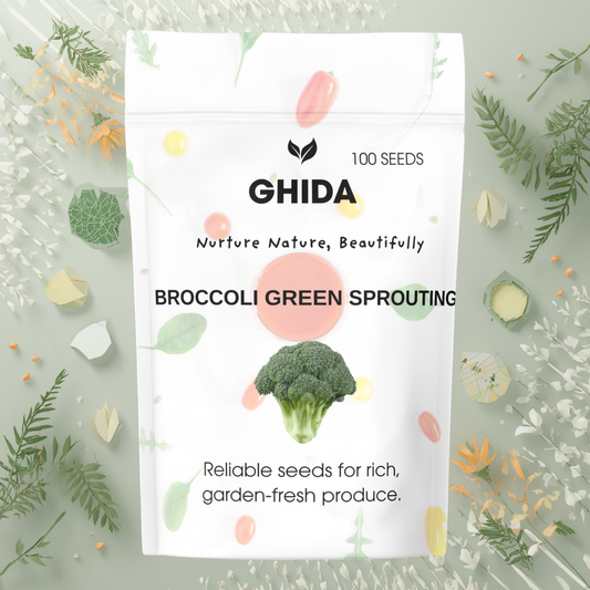 GHIDA BROCCOLI GREEN (100 SEEDS)- FOR HOME GARDANING