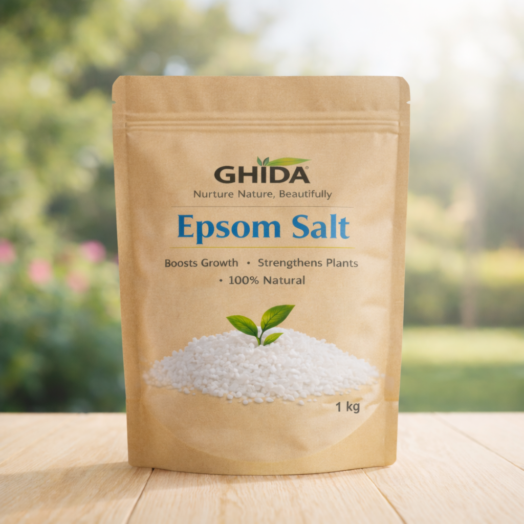 Epsom Salt Meal for Plants – 100% Pure Magnesium Sulfate | Boosts Growth, Greener Leaves & Higher Yields | Natural Fertilizer for Vegetables, Fruits, Flowers & Lawns