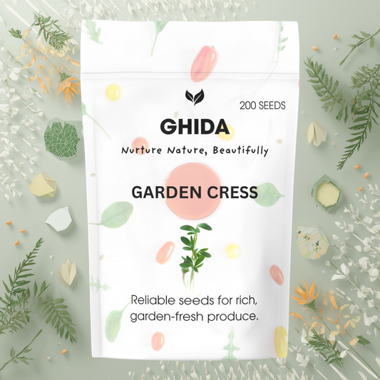 GHIDA GARDEN CRESS (200 SEEDS)FOR HOME GARDANING