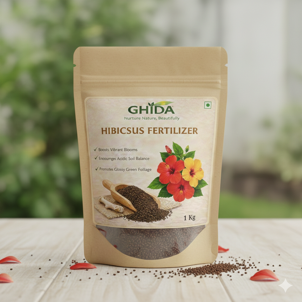 Hibiscus Plant Growth Booster, Premium Essential Powerful Organic Fertiliser For Overall Growth Of Hibiscus Plants, With Charged Micro-Organism And ++ Micro nutrients.