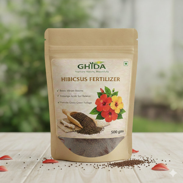 Hibiscus Plant Growth Booster, Premium Essential Powerful Organic Fertiliser For Overall Growth Of Hibiscus Plants, With Charged Micro-Organism And ++ Micro nutrients.