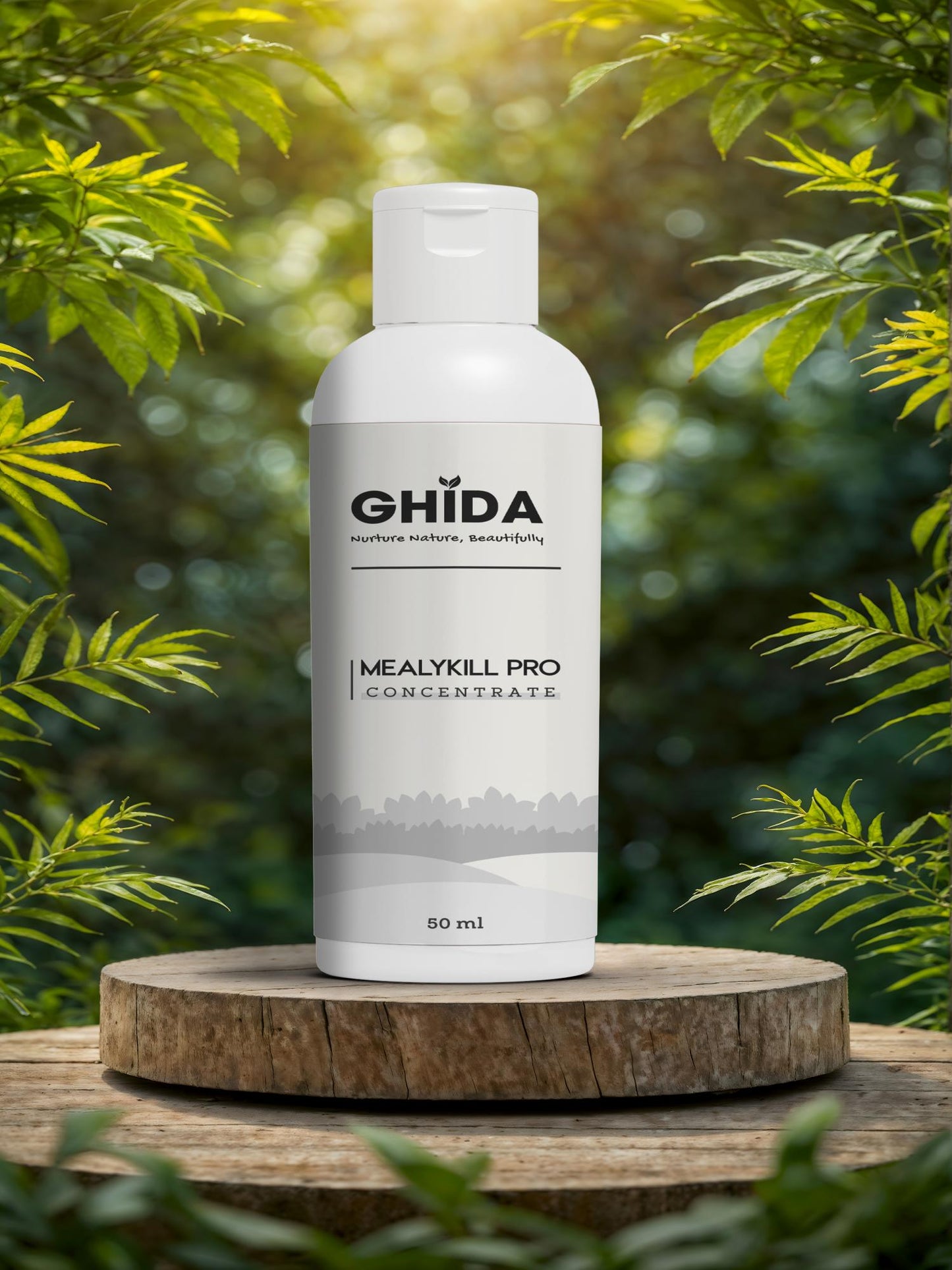 Mealy Bug Hunter, Premium Essential Organic Powerful Liquid Spray for Removing Mealy Bugs from Plants.