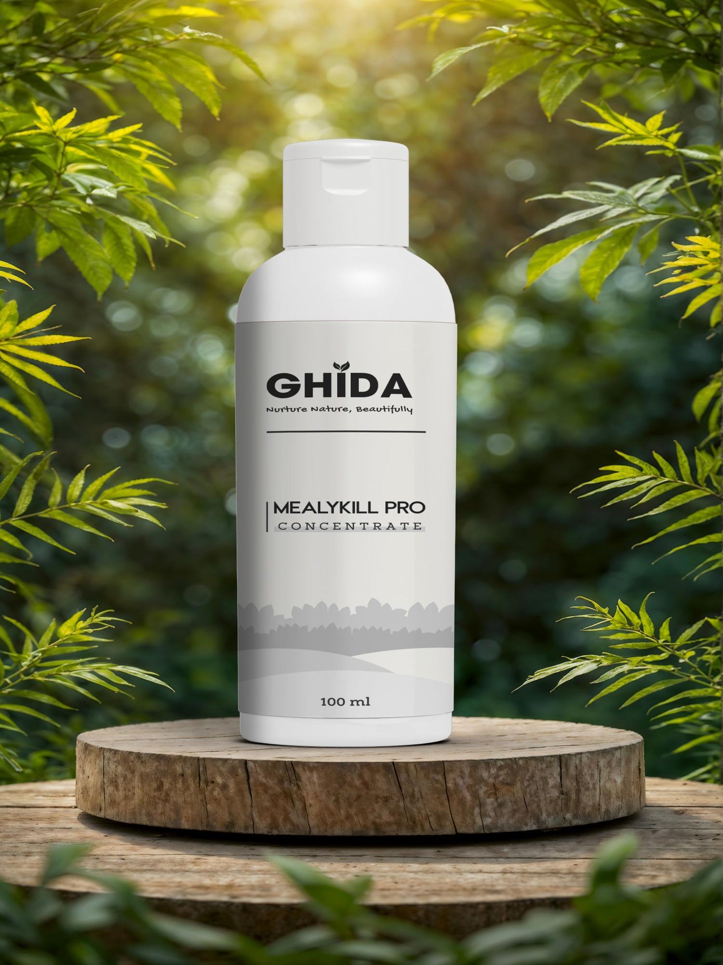 Mealy Bug Hunter, Premium Essential Organic Powerful Liquid Spray for Removing Mealy Bugs from Plants.